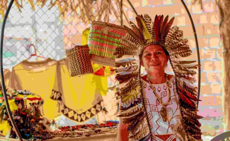 Empreendedores indígenas podem inscrever projetos na edição Chamada Elos da Amazônia 2024 que encerra em próximo dia 24 de janeiro. (Foto: Lincoln Ferreira/Sejusc) 