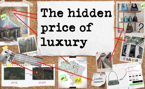 Relatório The hidden price of luxury (O preço escondido do luxo, em tradução livre)