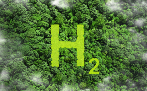 O hidrogênio verde é uma fonte energética alternativa aos combustíveis fósseis (Fonte: Reprodução/Canva)