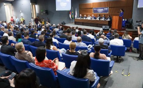 Primeira reunião do ano do Codam aprova 42 projetos. (Foto: Bruno Leão/Sedecti )