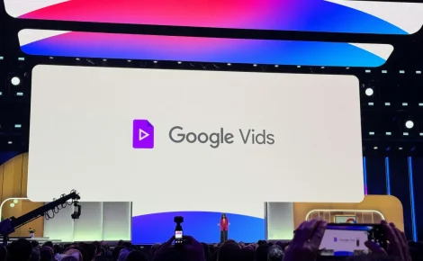 O Google Vids, é um novo aplicativo de criação de vídeo com tecnologia de IA. Foto: Frederic Lardinois/TechCrunch