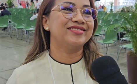 Kátia Dantas (MDB), prefeita de Anamã, foi eleita com 49,52% dos votos válidos (Foto: Reprodução/RT1)