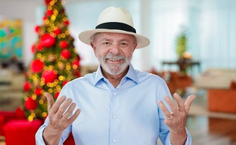 Presidente Lula ao falar a Nação por ocasião do Natal 2024 (Foto: Ricardo Stuckert/PR)