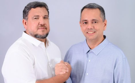 Marco Antônio de Freitas Mendonça e Armando Araújo de Souza Júnior (vice), candidatos à Reitoria da Ufam