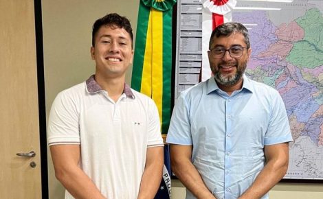 Aos 23 anos, Matulinho Braz quer comandar pela primeira vez Caapiranga. Matulinho Braz já foi secretário de Esporte em Caapiranga (Foto: Reprodução/Instagram@matulinho_braz)