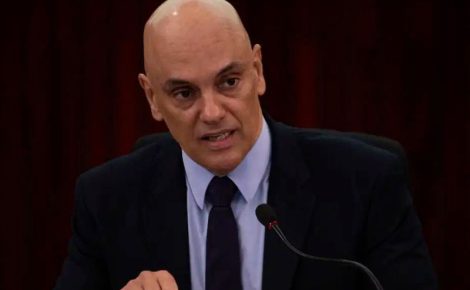 Dois homens que foram presos pela Polícia Federal fizeram ameaças à família do ministro (Foto: Marcelo Camargo/Agência Brasil)