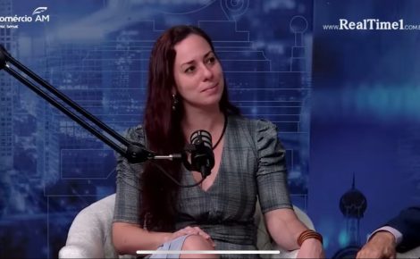Natália Demes, pré-candidata à prefeitura de Manaus pelo PSOL