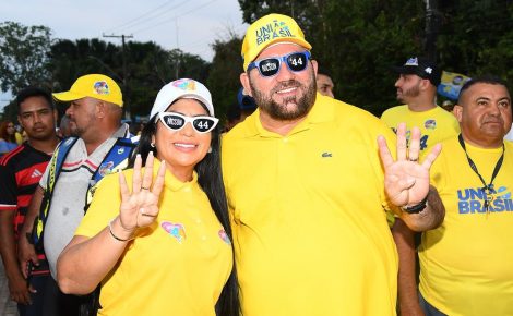 Nicson Marreira (União Brasil) recebeu 88,71% dos votos em Tefé, maior porcentagem entre todos os candidatos à prefeito nos 61 municípios do AM (Foto: Reprodução)