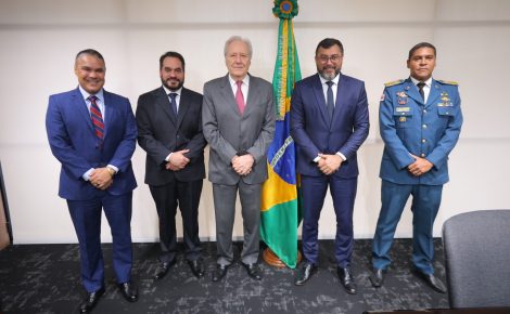 no ministério da justiça, wilson lima apresenta pauta do amazonas para reforçar a segurança no estado foto diego peres secom