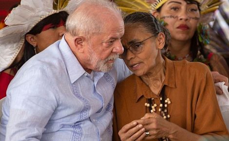 Lula e Marina Silva: (Foto: Marcelo Camargo/Agência Brasil)