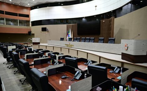 Plenário da Câmara Municipal de Manaus. (Foto: Divulgação/CMM)