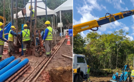 A concessão desta licença se junta às licenças concedidas anteriormente, para a construção da mina e do terminal portuário da Potássio Brasil em Autazes (Foto: Divulgação)