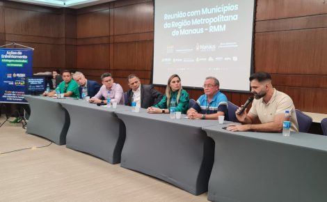 O anúncio foi feito durante reunião com prefeitos e secretários municipais de Meio Ambiente, Produção Rural e Defesa Civil.
Foto: Noir Miranda/Sema