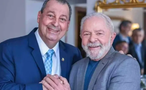 Omar Aziz e Lula