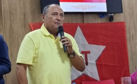 Valdemir Santana, presidente da CUT no Amazonas