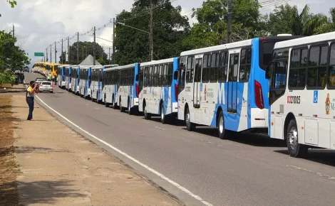 Ônibus e micro-ônibus que operam em Manaus devem R$ 27 milhões em IPVA (Foto: Divulgação)
