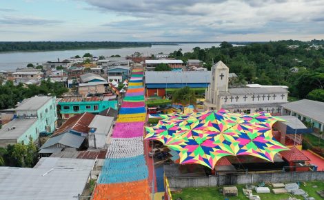 As comemorações em se encerram com a Santa Missa realizada pela igreja católica e derrubação do mastro erguido pelos devotos ao famoso ‘Santo Casamenteiro’ e padroeiro do município (Foto: Divulgação)