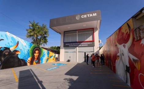 Nova sede do Cetam em Parintins / Foto: Mauro Neto/Secom