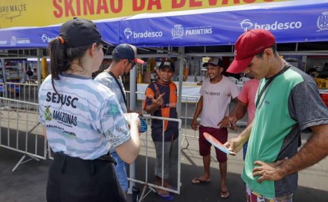 Sejusc em Parintins (Foto: Lincoln Ferreira/Sejusc)