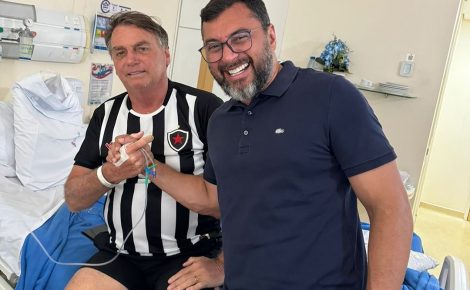 Governador Wilson Lima visita ex-presidente Jair Bolsonaro. Foto: Reprodução/Instagram