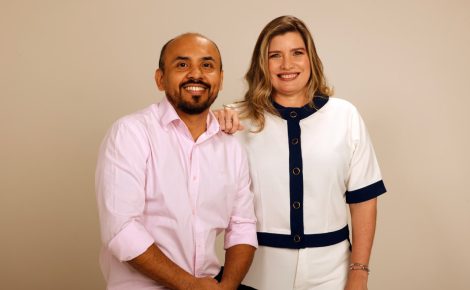 Geone Maia (vice) e Tanara Lauschner, candidatos à Reitoria da Ufam