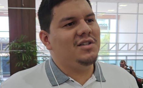 Thiago Lima (MDB), prefeito de Itapiranga, foi eleito com 37,13% dos votos válidos (Foto: Reprodução/RT1)