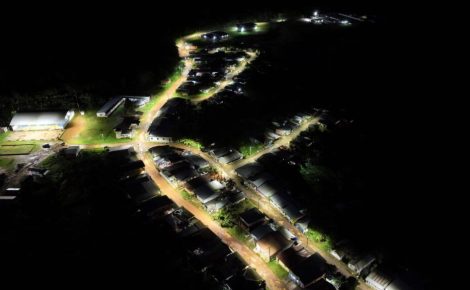 Careiro foi beneficiado com 1.780 luminárias de LED (Foto: Caio de Biasi/Avanço/Secom)