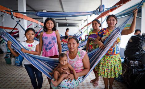 Imigrantes venezuelanos no Amazonas.