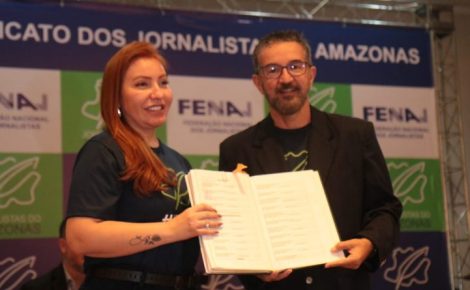 Pàula Litaiff e Wilson Reis
