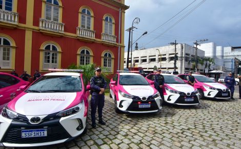 Entrega de viaturas e vans, e armamentos às Forças de Segurança Pública do Amazonas. Foto: Divulgação/Secom
