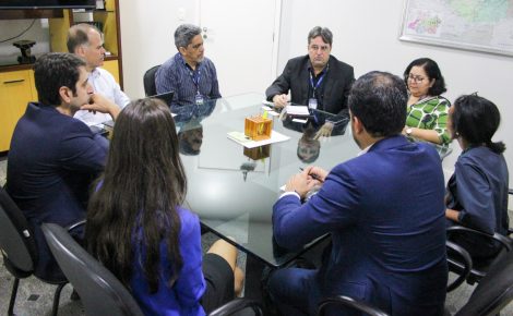Reunião com comitiva do Banco Mundial. (Foto: Divulgação/Secom)