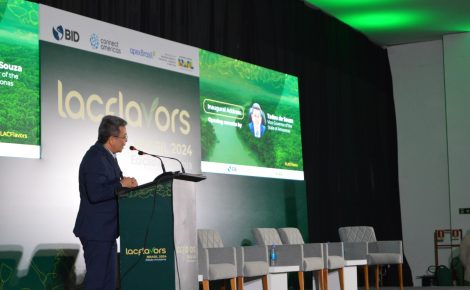 Vice-governador Tadeu de Souza durante LAC Flavors 2024. (Foto: Divulgação/assessoria)