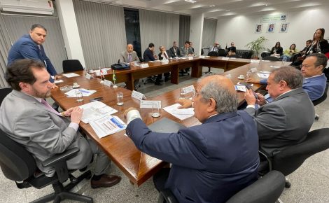 Bancada do Amazonas se reuniu na tarde desta terça (02/07) com técnicos para alinhar defesa da Zona Franca (Foto: Divulgação)