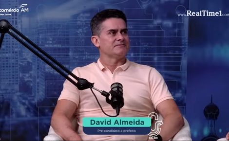 David Almeida (Avante) é o atual prefeito de Manaus