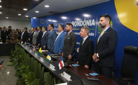Fórum de Governadores aconteceu esta semana em Porto Velho, Rondônia (Foto: Secom)