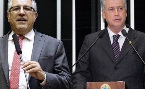 Ministro Alexandre Padilha e secretário de Economia Verde, Rodrigo Rollemberg