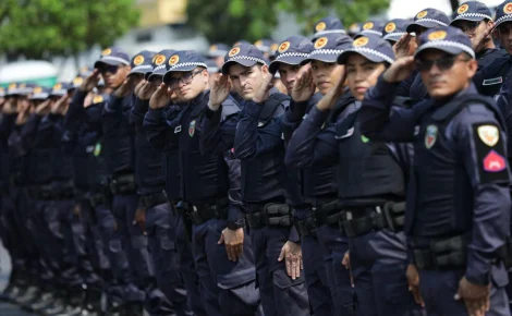 Mil alunos soldados passam a atuar na Polícia Militar ( Foto: Mauro Neto/Secom )