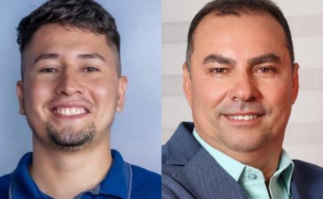 Na disputa para prefeito estão Matulinho Braz (União Brasil) e Francimar Ramalho (MDB)