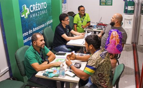 Posto de atendimento da Afeam na Expoagro 2024 (Foto: Divulgação/Afeam)