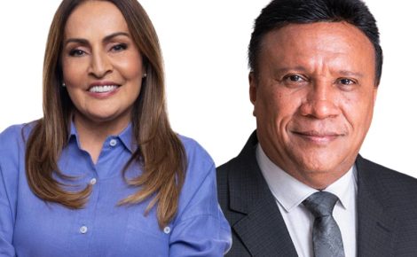 Glória Carratte e Marcel Alexandre