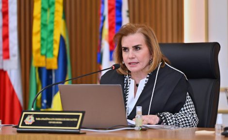 Yara Amazônia Lins, conselheira-presidente do TCE-AM ( Foto; Divulgação/TCE-AM )