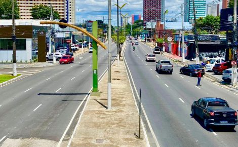 Av. Constantino Nery em Manaus. (Foto: Nathan Marinho / RT1 Play)