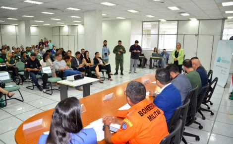 Workshop planeja ações contra desmatamento e queimadas. (Foto: José Narbaes / Ipaam)