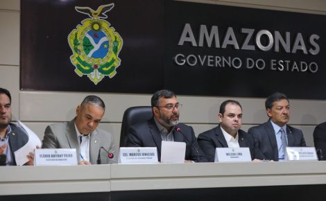 Governo do Amazonas reforçar eficácia da Polícia e Bombeiros. (Foto: Alex Pazuello / Secom)