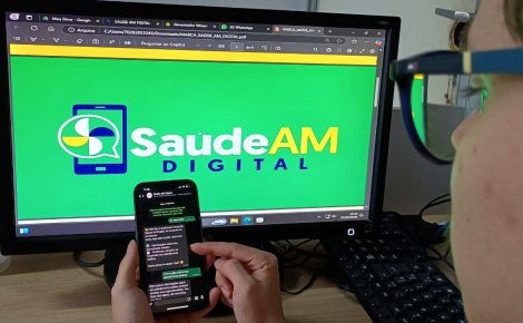 Pacientes recebem alertas sobre consultas pelo WhatsApp. (Foto: Evandro Seixas / SES-AM)