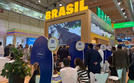 Amazonas divulga turismo na feira BTL 2025 em Lisboa. (Foto:  Nathalie Torres / Amazonastur)