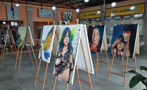 Artistas do Coletivo Parintins em Cores levarão obras visuais e artesanato ao Kwati Club 2025. (Foto: Divulgação)