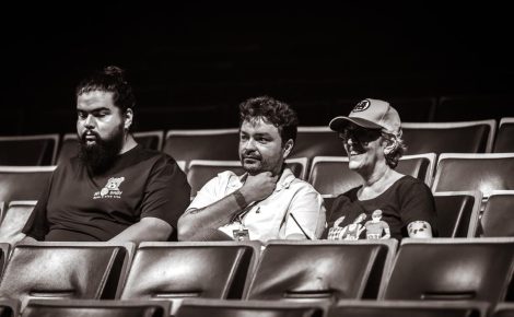 Rafael Ramos, Tércio Silva e Maria Hagge.