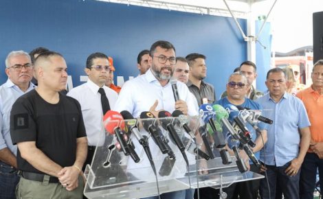 Pacote de entregas é mais um reforço ao trabalho operacional fluvial e terrestre das forças de segurança do Estado. (Foto: Alex Pazuello e Artur Castro / Secom)