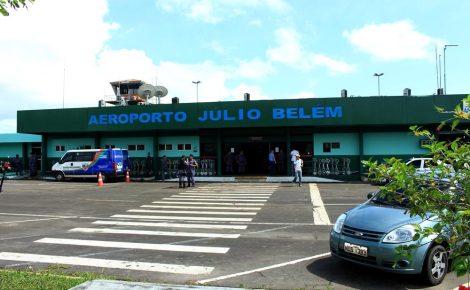 Aeroporto Júlio Belém em Parintins (Foto: Divulgação/Semcom da Prefeitura de Parintins